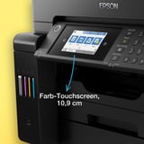 Epson EcoTank ET-16655 Ad inchiostro A3 4800 x 1200 DPI 32 ppm Wi-Fi, Stampante multifunzione Nero, Ad inchiostro, Stampa a colori, 4800 x 1200 DPI, A3, Stampa diretta, Nero