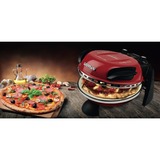 G3 Ferrari Delizia macchina e forno per pizza 1 pizza(e) 1200 W Rosso rosso/Nero, 1 pizza(e), Acciaio inossidabile, 31 cm, Meccanico, 400 °C, Rosso