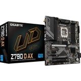 GIGABYTE Z790 D AX Scheda madre - Supporta CPU Intel Core di 14a generazione, VRM digitale a 12+1+1 fasi, fino a 7600MHz DDR5 (OC), 3xPCIe 4.0 M.2, Wi-Fi 6E, LAN 2.5GbE, USB 3.2 Gen 2 VRM digitale a 12+1+1 fasi, fino a 7600MHz DDR5 (OC), 3xPCIe 4.0 M.2, Wi-Fi 6E, LAN 2.5GbE, USB 3.2 Gen 2, Intel, LGA 1700, Intel® Celeron®, Intel® Core™ i3, Intel® Core™ i5, Intel® Core™ i7, Intel® Core™ i9,..., LGA 1700, 192 GB, DDR5-SDRAM
