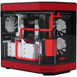 HYTE CS-HYTE-Y60-BR, Chassis Tower rosso/Nero