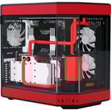 HYTE CS-HYTE-Y60-BR, Chassis Tower rosso/Nero
