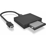 ICY BOX IB-CR402-C31 lettore di schede USB Nero Nero, CFast, CFast 2.0, Nero, 6000 Mbit/s, Alluminio, Windows, macOS, USB