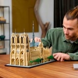 LEGO Architecture 21061 Notre-Dame de Paris, Kit Modellismo per Adulti di Monumento da Collezione, Regalo per Mamma o Papà, Giochi di costruzione Kit Modellismo per Adulti di Monumento da Collezione, Regalo per Mamma o Papà, Set da costruzione, 18 anno/i, Plastica, 4383 pz, 3,88 kg