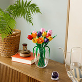 LEGO Bouquet di tulipani botanici, Giochi di costruzione 