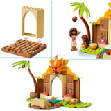 LEGO Disney Princess La capanna e la barca di Vaiana, Giochi di costruzione 