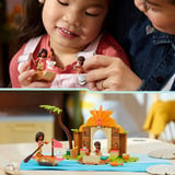 LEGO Disney Princess La capanna e la barca di Vaiana, Giochi di costruzione 