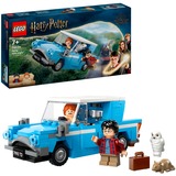 LEGO Harry Potter 76424 Ford Anglia Volante, Modellino di Macchina Giocattolo da Costruire, Giochi Bambini 7+ con Minifigure, Giochi di costruzione Modellino di Macchina Giocattolo da Costruire, Giochi Bambini 7+ con Minifigure, Set da costruzione, 7 anno/i, Plastica, 165 pz, 227 g