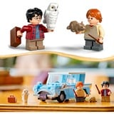 LEGO Harry Potter 76424 Ford Anglia Volante, Modellino di Macchina Giocattolo da Costruire, Giochi Bambini 7+ con Minifigure, Giochi di costruzione Modellino di Macchina Giocattolo da Costruire, Giochi Bambini 7+ con Minifigure, Set da costruzione, 7 anno/i, Plastica, 165 pz, 227 g