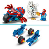 LEGO Marvel Spidey e i suoi super amici Spidey in moto contro Rhino, Giochi di costruzione 