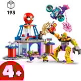 LEGO Quartier generale di Team Spidey, Giochi di costruzione Set da costruzione, 4 anno/i, Plastica, 193 pz, 601 g