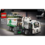 LEGO Technic Camion della spazzatura Mack® LR Electric, Giochi di costruzione Set da costruzione, 8 anno/i, Plastica, 503 pz, 709 g