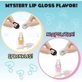 MGA Entertainment Yummiland Lip Gloss Doll Series 2- Mystery Chase 1 (Sprinkles/Ava Ice Cream), Bambola Mini bambola, Femmina, 4 anno/i, 100 mm, Multicolore