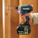 Makita Avvitatore a impulsi a batteria DTD157Z, 18 Volt blu/Nero