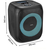 Medion Life S61991 Cassa acustica per feste, Altoparlante Nero