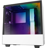NZXT H510i Midi Tower Bianco, Chassis Tower Nero/Bianco, Midi Tower, PC, Bianco, ATX, micro ATX, Mini-ATX, SGCC, Acciaio, Vetro temperato, 16,5 cm