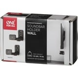 One for all WM5310, Montaggio a parete Nero
