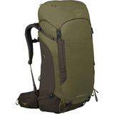Osprey Kestrel LT 65, Zaino verde-grigio/marrone