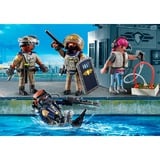 PLAYMOBIL City Action Set di figure SWAT, Giochi di costruzione 