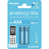 Panasonic Batteria eneloop lite, Micro AAA 1,2V / 550mAh DECT 