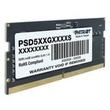 Patriot SO-DIMM 16 GB DDR5-4800, Memoria Nero