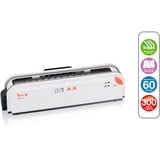 Peach PB200-70 rilegatrice 60 s 300 fogli Bianco, Macchina obbligatoria bianco/Orange, 300 fogli, Bianco, 60 s, 1,5 cm, 180 s, 80 g/m²