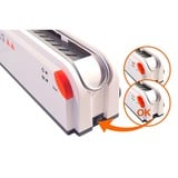 Peach PB200-70 rilegatrice 60 s 300 fogli Bianco, Macchina obbligatoria bianco/Orange, 300 fogli, Bianco, 60 s, 1,5 cm, 180 s, 80 g/m²