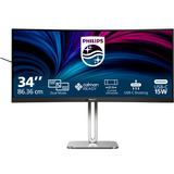 Philips 34B2U5900C, Monitor LED antracite/Argento