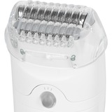Procter & Gamble Silk-épil 5 5-030, Epilatore Elettrico Donna, Per Una Epilazione Semplice, Bianco/Rosa bianco/Rosa, Epilatore Elettrico Donna, Per Una Epilazione Semplice, Bianco/Rosa, Rosa, Bianco, 28 pinzette, MicroGrip, 0,5 mm, Batteria, Batteria integrata