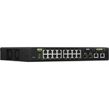 QNAP QSW-M2116P-2T2S switch di rete Gestito L2 2.5G Ethernet Supporto Power over Ethernet (PoE) Nero Gestito, L2, 2.5G Ethernet, Full duplex, Supporto Power over Ethernet (PoE), Montaggio rack