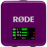 Rode Microphones Wireless GO (Gen 3), Microfono viola