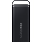 SAMSUNG Portable SSD T5 EVO USB 3.2 2TB, Disco a stato solido Nero/Argento, 2 TB, 3.2 Gen 1 (3.1 Gen 1), 460 MB/s, Nero