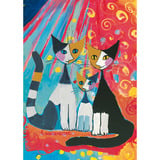 Schmidt Spiele Rosina Wachtmeister: Felice famiglia di gatti, Puzzle 