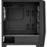 Sharkoon ELITE SHARK TG7M RGB Nero Nero, PC, Nero, ATX, EATX, micro ATX, Mini-ITX, Giocare, Multi, Ventole