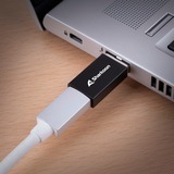 Sharkoon USB 3.2 Gen 1 Adapter OfficePal, USB-A > USB-C / USB-C > USB-A, Adattatore Nero