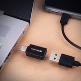 Sharkoon USB 3.2 Gen 1 Adapter OfficePal, USB-A > USB-C / USB-C > USB-A, Adattatore Nero