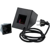 Shelly Adattatore presa per supporto Nero