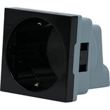 Shelly Stand Socket Adapter, Presa Nero