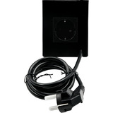 Shelly Stand Socket Adapter, Presa Nero