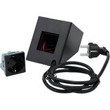 Shelly Stand Socket Adapter, Presa Nero