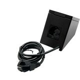 Shelly Stand Socket Adapter, Presa Nero