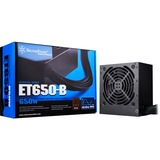 SilverStone SST-ET650-B v1.4 650W, Alimentatore PC Nero