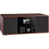 TELESTAR Radio sveglia legno/Nero