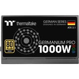 Thermaltake Germanium Pro RGB 1000W, Alimentatore PC Nero