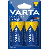 VARTA 4920 121 414 Batteria monouso D Diossido di zinco-manganese (Zn/MnO2) Batteria monouso, D, Diossido di zinco-manganese (Zn/MnO2), 1,5 V, 4 pz, Multicolore