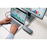 Verbatim CDS-15SSD Cablato USB 3.2 Gen 1 (3.1 Gen 1) Type-C Nero, Grigio, Docking station alluminio/Nero, Cablato, USB 3.2 Gen 1 (3.1 Gen 1) Type-C, 100 W, 3,5 mm, 1000 Mbit/s, Nero, Grigio