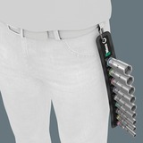 Wera 05004545001 bussola e set di bussole, chiave combinata   Nero, Set di bussole, 3/8", Metrico, 9 testina/e, 8,10,12,13,15,16,17,18,19 mm, 320 mm