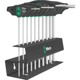 Wera 05023454001, 454/10 HF Set Imperial 2, Cacciavite Nero/Verde