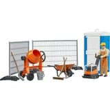bruder bworld Set da cantiere, Sullo sfondo 