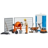 bruder bworld Set da cantiere, Sullo sfondo 