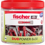 fischer DUOPOWER 6x30 grigio chiaro/Rosso